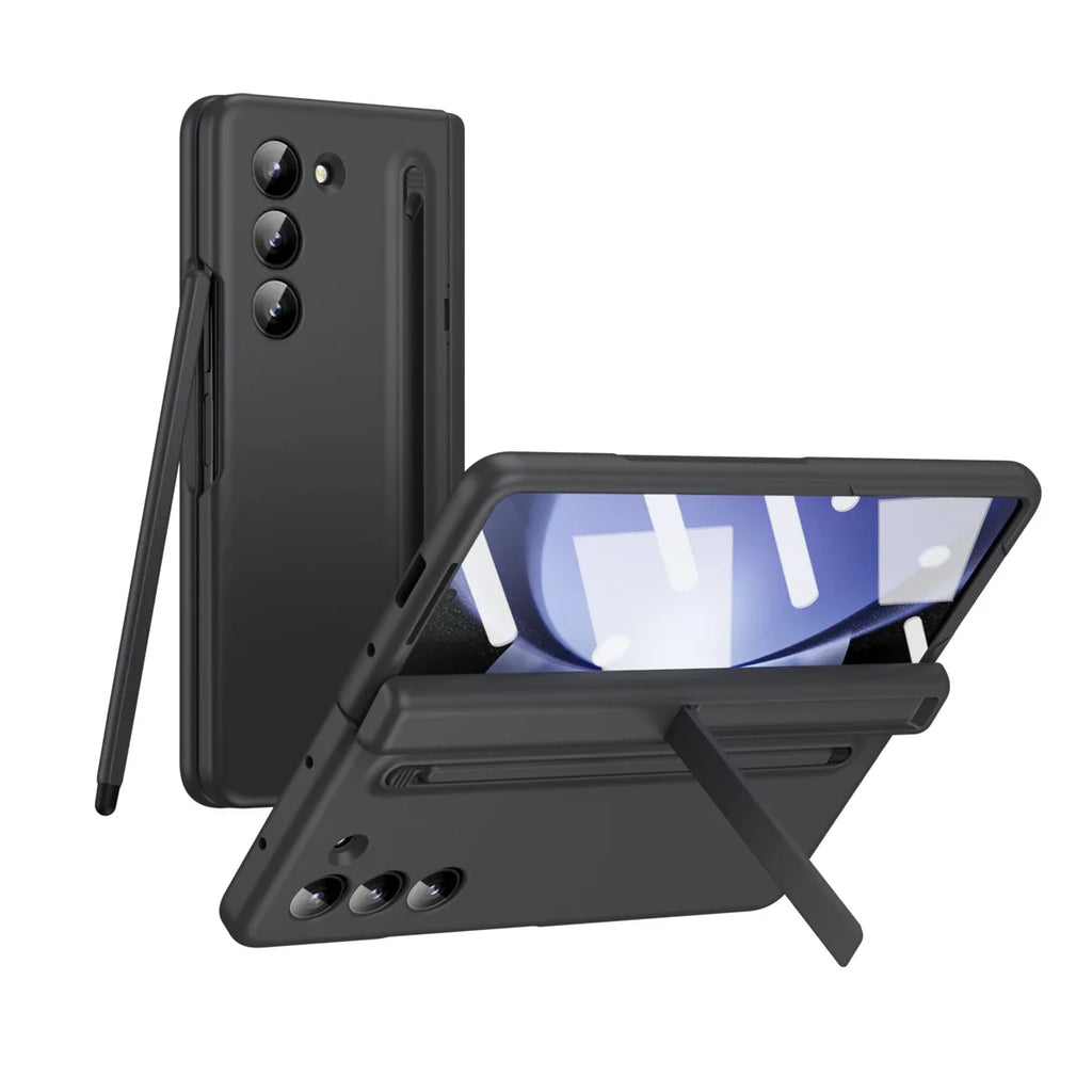 ArmorGuard Z Fold 6, 5, 4 Hinge Kickstand Pen Slot Case