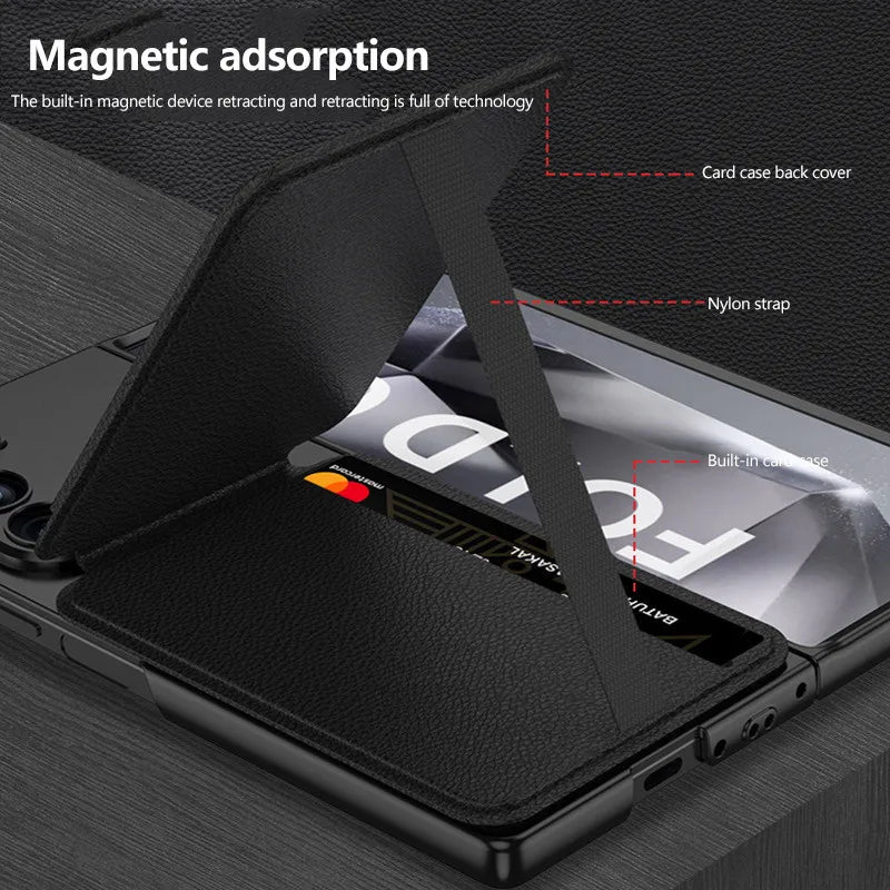 All-in-1 MagSafe Wallet Case For Z Fold 7 / 6