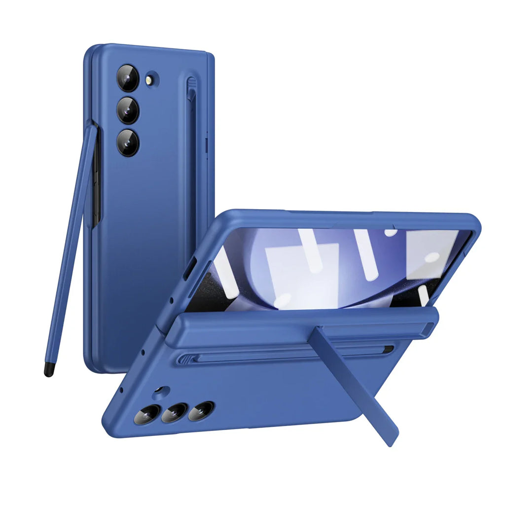 ArmorGuard Z Fold 6, 5, 4 Hinge Kickstand Pen Slot Case