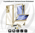 Clear Camera Cover Kickstand Case For Samsung Z Fold 7-4